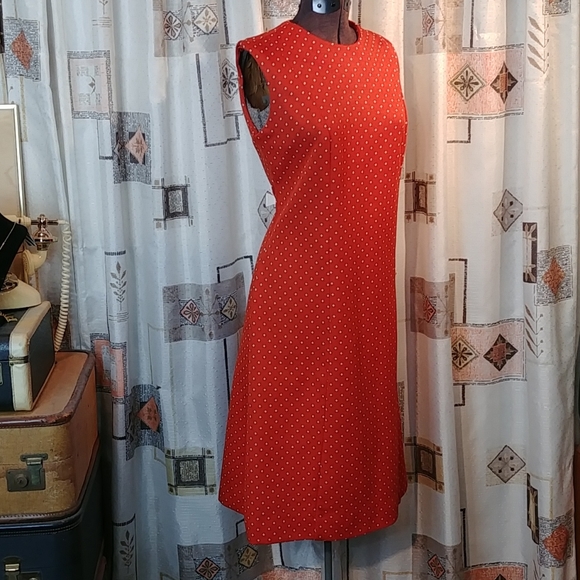 Vintage Pumpkin dress and jacket set - Picture 8 of 13